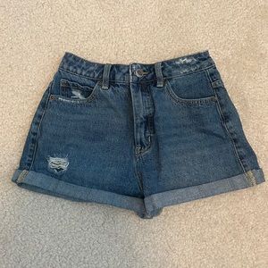 RVCA High Waisted Shorts